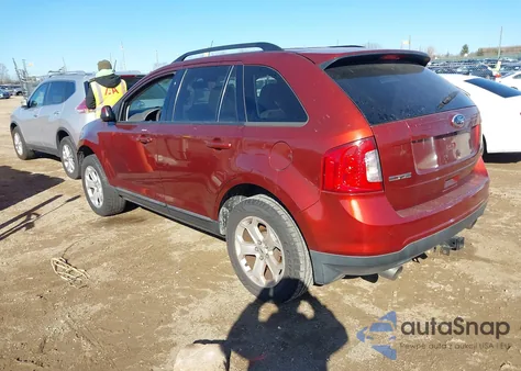 2014 Ford Edge Sel z USA, uszkodzony, nr VIN 2FMDK3JC6EBA75258